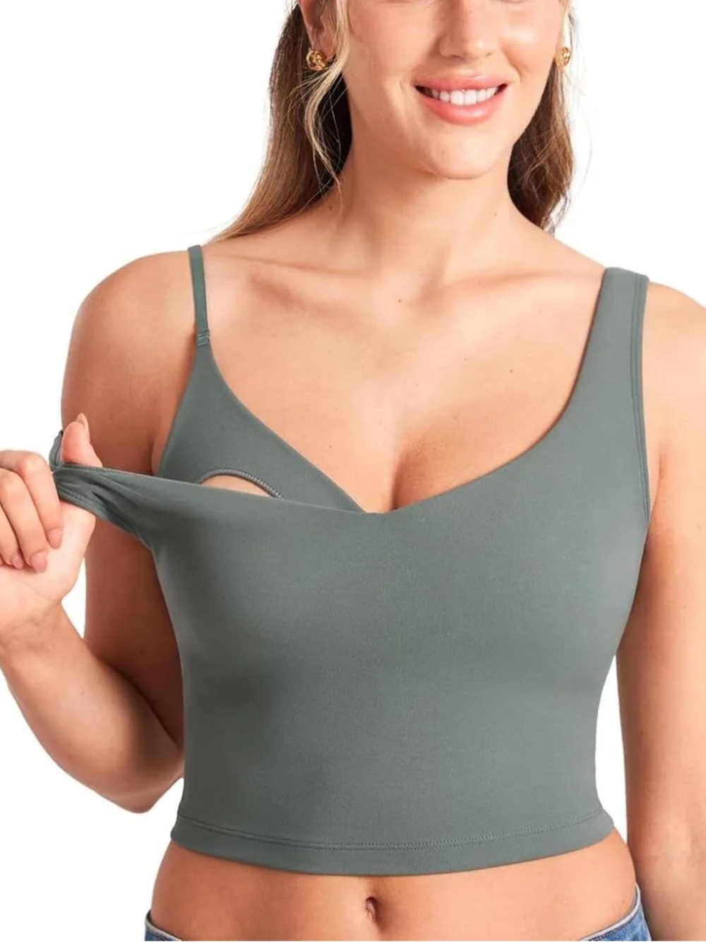 NWT Momanda Nursing sports bra